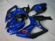 Blue 06-07 Suzuki GSXR 600/750 ABS Motorcycle Fairing Blue 06-07 Suzuki GSXR 600/750 ABS Motorcycle Fairing