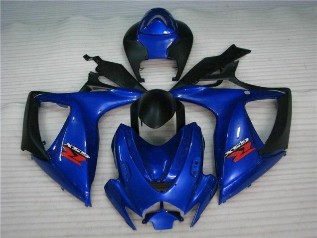 Blue 06-07 Suzuki GSXR 600/750 ABS Motorcycle Fairing Blue 06-07 Suzuki GSXR 600/750 ABS Motorcycle Fairing