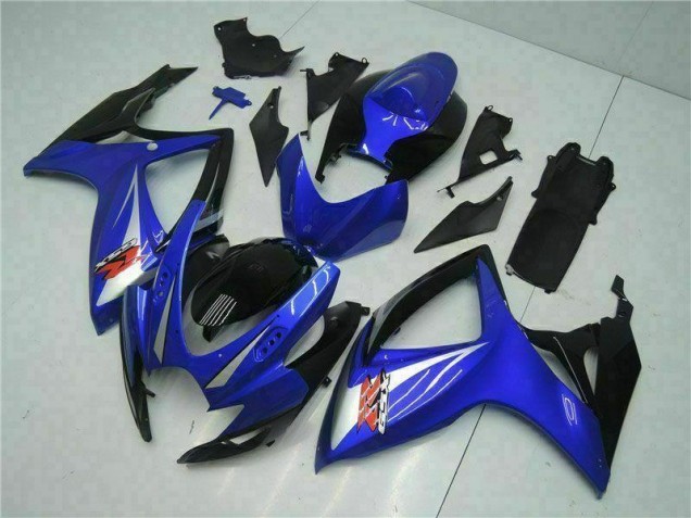 Blue 06-07 Suzuki GSXR 600/750 Motorcycle Fairing Kits & Plastic