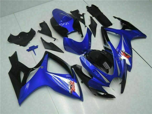 Blue 06-07 Suzuki GSXR 600/750 Motorcycle Fairing Kits & Plastic