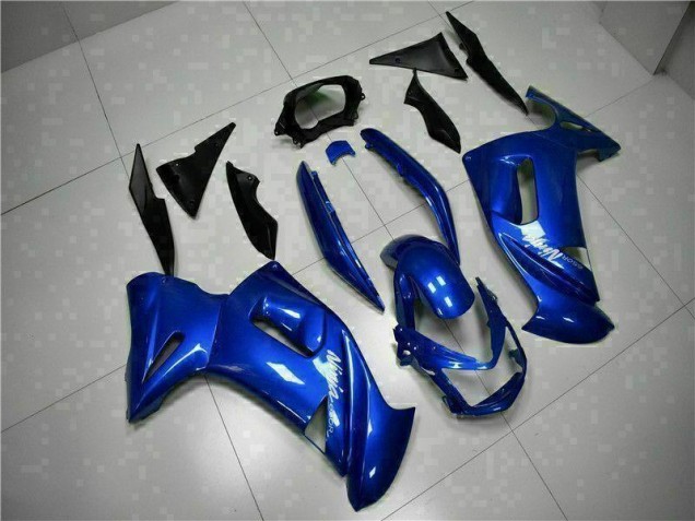 Blue 06-08 Kawasaki EX650 Motorcycle Fairings Blue 06-08 Kawasaki EX650 Motorcycle Fairings