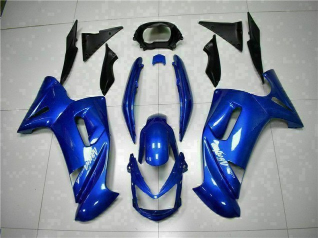 Blue 06-08 Kawasaki EX650 Motorcycle Fairings Blue 06-08 Kawasaki EX650 Motorcycle Fairings