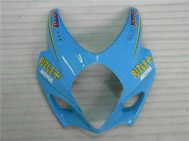 Blue 07-08 Suzuki GSXR 1000 Motorcycle Fairing Blue 07-08 Suzuki GSXR 1000 Motorcycle Fairing
