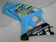 Blue 07-08 Suzuki GSXR 1000 Motorcycle Fairing Blue 07-08 Suzuki GSXR 1000 Motorcycle Fairing