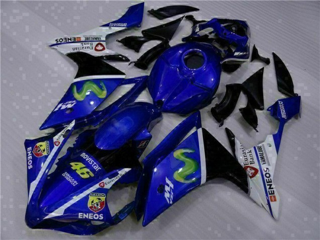 Blue 07-08 Yamaha YZF R1 Motorcycle Fairing Kits