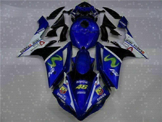 Blue 07-08 Yamaha YZF R1 Motorcycle Fairing Kits