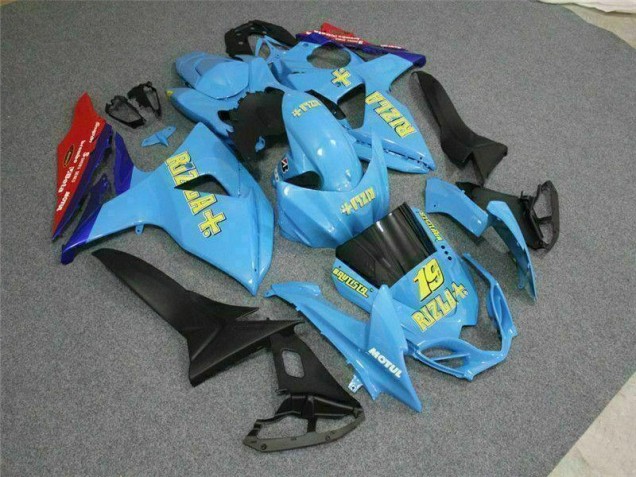 Blue 09-16 Suzuki GSXR 1000 Motorcycle Fairings Blue 09-16 Suzuki GSXR 1000 Motorcycle Fairings