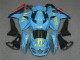 Blue 09-16 Suzuki GSXR 1000 Motorcycle Fairings Blue 09-16 Suzuki GSXR 1000 Motorcycle Fairings