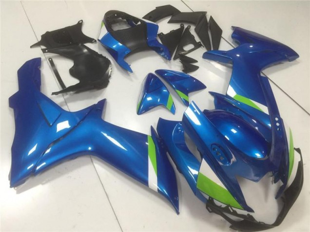 Blue 11-21 Suzuki GSXR 600/750 Motorcycle Fairing Blue 11-21 Suzuki GSXR 600/750 Motorcycle Fairing