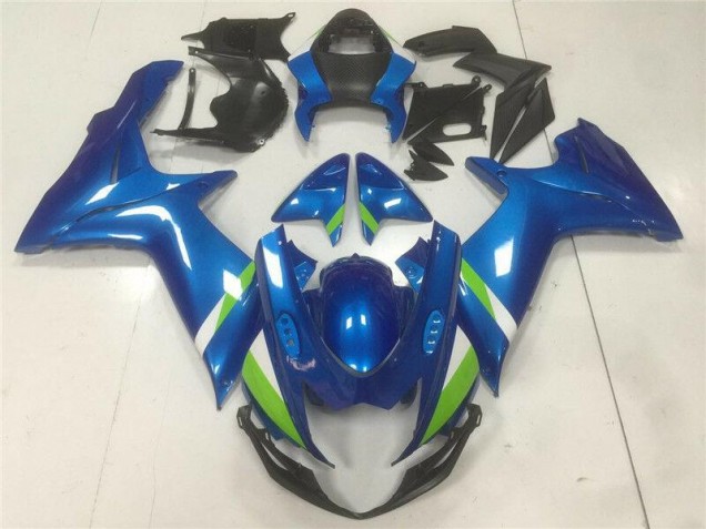 Blue 11-21 Suzuki GSXR 600/750 Motorcycle Fairing Blue 11-21 Suzuki GSXR 600/750 Motorcycle Fairing
