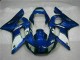Blue 98-02 Yamaha YZF R6 Motorcycle Fairing Blue 98-02 Yamaha YZF R6 Motorcycle Fairing
