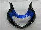 Blue Black 01-03 Suzuki GSXR 600/750 Motorcycle Fairings Blue Black 01-03 Suzuki GSXR 600/750 Motorcycle Fairings