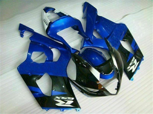 Blue Black 03-04 Suzuki GSXR 1000 Motorcycle Fairings