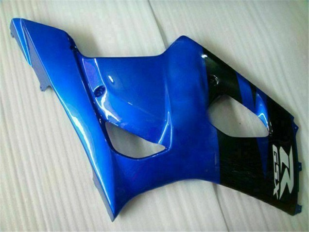 Blue Black 03-04 Suzuki GSXR 1000 Motorcycle Fairings