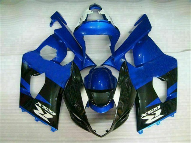 Blue Black 03-04 Suzuki GSXR 1000 Motorcycle Fairings