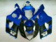 Blue Black 03-04 Suzuki GSXR 1000 Motorcycle Fairings