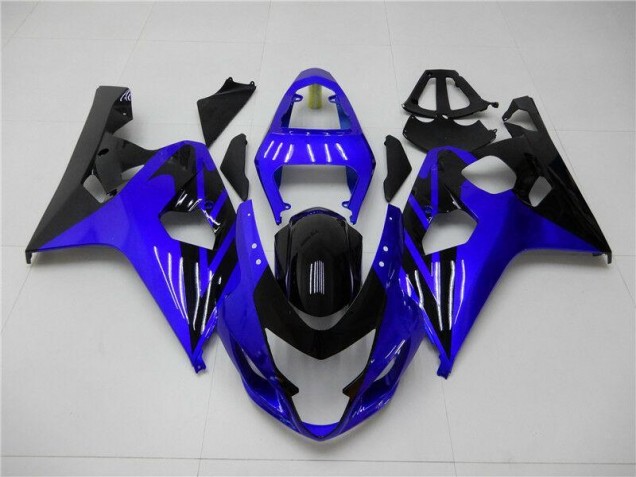 Blue Black 04-05 Suzuki GSXR 600/750 Motorcycle Fairing Blue Black 04-05 Suzuki GSXR 600/750 Motorcycle Fairing
