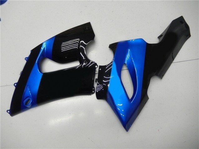Blue Black 05-06 Kawasaki ZX6R Motorcycle Fairings