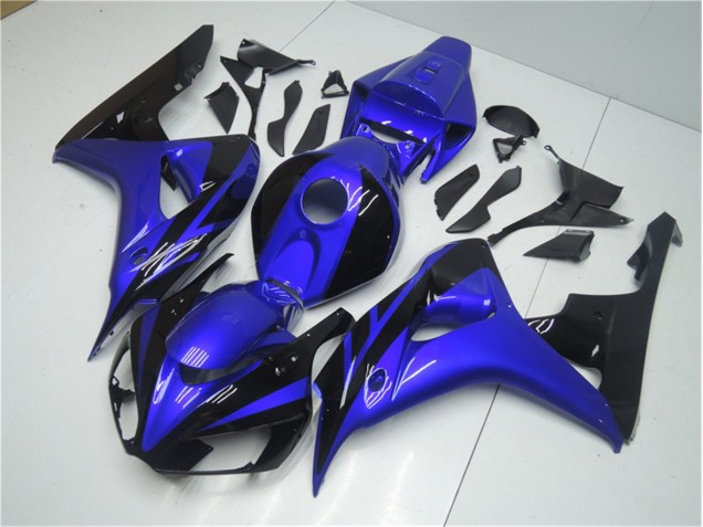 Blue Black 06-07 Honda CBR1000RR Motorcycle Fairings Blue Black 06-07 Honda CBR1000RR Motorcycle Fairings