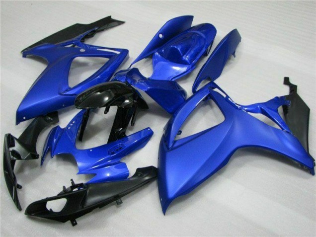 Blue Black 06-07 Suzuki GSXR 600/750 Full Motorcycle Fairing Kits