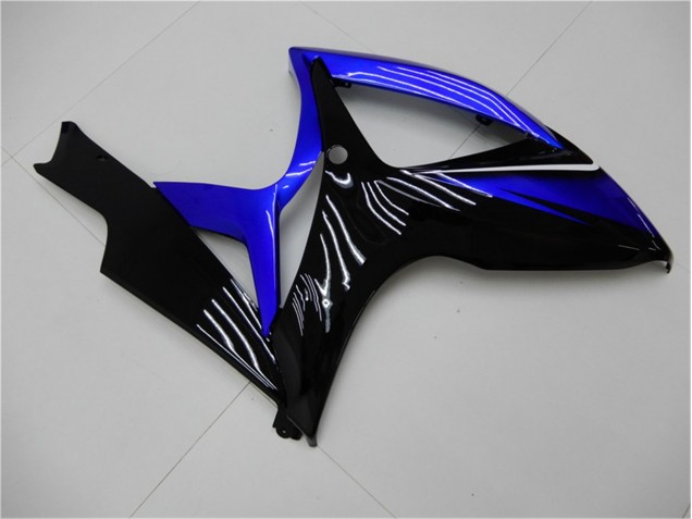 Blue Black 06-07 Suzuki GSXR 600/750 Motorcycle Fairings Blue Black 06-07 Suzuki GSXR 600/750 Motorcycle Fairings