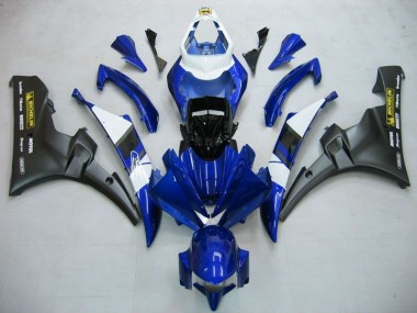 Blue Black 06-07 Yamaha YZF R6 Motorcycle Fairing Kits
