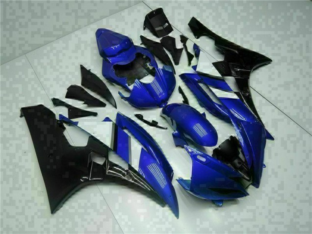Blue Black 06-07 Yamaha YZF R6 Motorcycle Fairing Kits & Plastic Blue Black 06-07 Yamaha YZF R6 Motorcycle Fairing Kits & Plastic