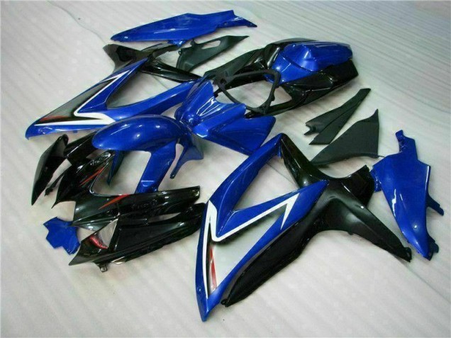 Blue Black 08-10 Suzuki GSXR 600/750 Motorcycle Bodywork Blue Black 08-10 Suzuki GSXR 600/750 Motorcycle Bodywork