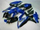 Blue Black 08-10 Suzuki GSXR 600/750 Motorcycle Bodywork Blue Black 08-10 Suzuki GSXR 600/750 Motorcycle Bodywork