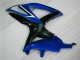 Blue Black 08-10 Suzuki GSXR 600/750 Motorcycle Bodywork Blue Black 08-10 Suzuki GSXR 600/750 Motorcycle Bodywork