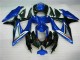 Blue Black 08-10 Suzuki GSXR 600/750 Motorcycle Bodywork Blue Black 08-10 Suzuki GSXR 600/750 Motorcycle Bodywork