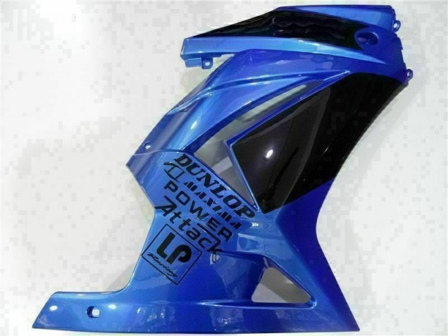 Blue Black 08-12 Kawasaki EX250 Motorcycle Fairings Blue Black 08-12 Kawasaki EX250 Motorcycle Fairings