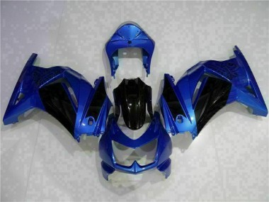 Blue Black 08-12 Kawasaki EX250 Motorcycle Fairings