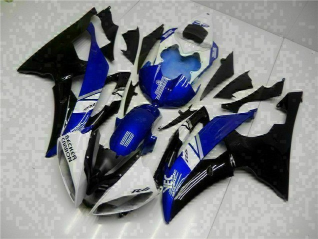 Blue Black 08-16 Yamaha YZF R6 Full Motorcycle Fairing Kits Blue Black 08-16 Yamaha YZF R6 Full Motorcycle Fairing Kits