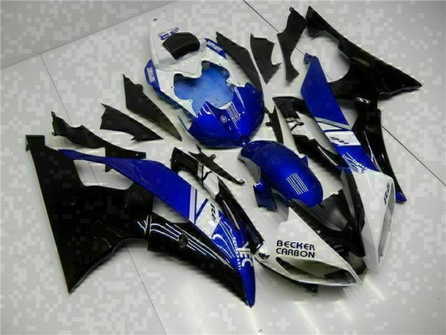 Blue Black 08-16 Yamaha YZF R6 Full Motorcycle Fairing Kits Blue Black 08-16 Yamaha YZF R6 Full Motorcycle Fairing Kits