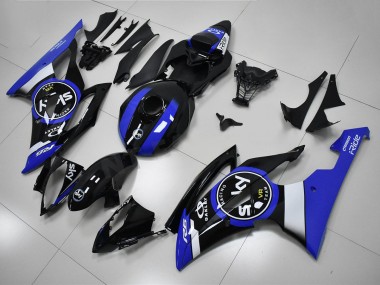 Blue Black 08-16 Yamaha YZF R6 Motorcycle Fairings