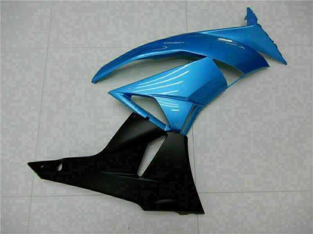 Blue Black 09-12 Kawasaki ZX6R Motorcycle Fairings