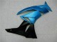 Blue Black 09-12 Kawasaki ZX6R Motorcycle Fairings