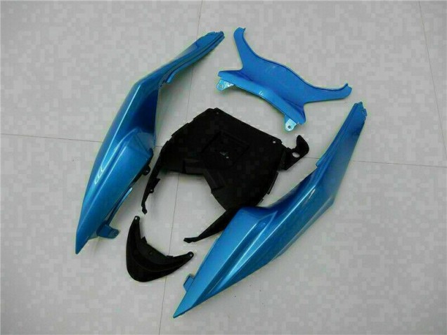 Blue Black 09-12 Kawasaki ZX6R Motorcycle Fairings