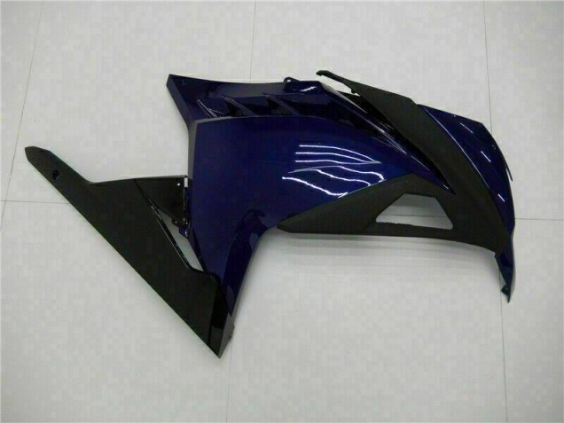 Blue Black 13-16 Kawasaki EX300 Motorcycle Fairings Blue Black 13-16 Kawasaki EX300 Motorcycle Fairings
