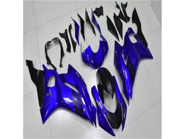 Blue Black 17-21 Yamaha YZF R6 Motorcycle Fairings Blue Black 17-21 Yamaha YZF R6 Motorcycle Fairings