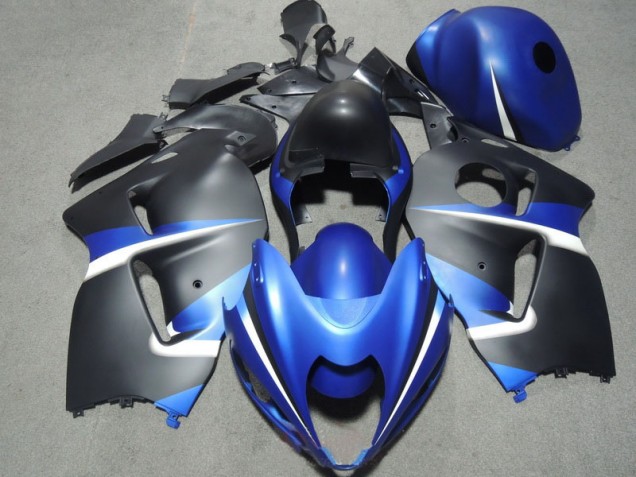 Blue Black 96-07 Suzuki GSXR 1300 Hayabusa Motorcycle Fairings