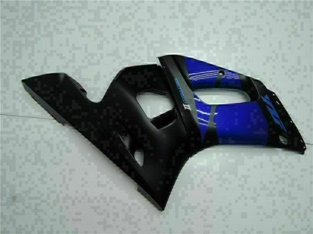 Blue Black 98-02 Yamaha YZF R6 Motorcycle Fairing Blue Black 98-02 Yamaha YZF R6 Motorcycle Fairing