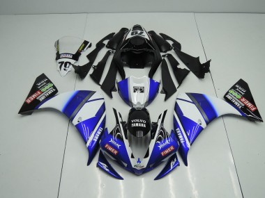 Blue Black Sterilgarda 09-11 Yamaha YZF R1 Motorcycle Fairings