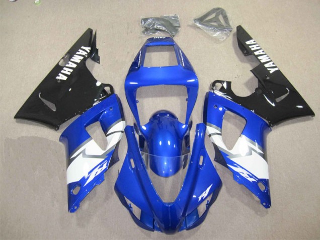 Blue Black White Decal 98-99 Yamaha YZF R1 Motorcycle Fairings Blue Black White Decal 98-99 Yamaha YZF R1 Motorcycle Fairings