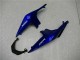 Blue Black White Ninja 08-12 Kawasaki EX250 Motorcycle Fairing Blue Black White Ninja 08-12 Kawasaki EX250 Motorcycle Fairing