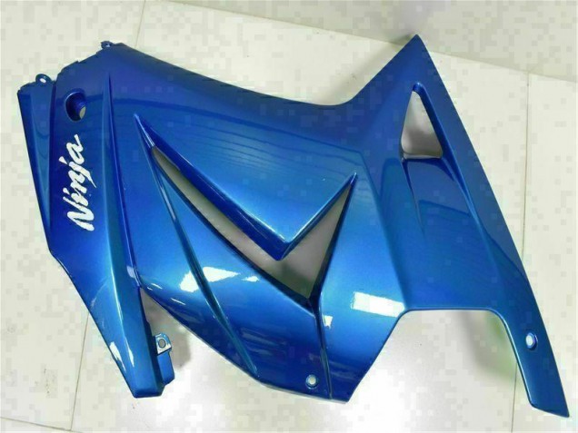Blue Black White Ninja 08-12 Kawasaki EX250 Motorcycle Fairings Blue Black White Ninja 08-12 Kawasaki EX250 Motorcycle Fairings