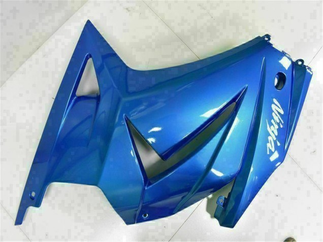 Blue Black White Ninja 08-12 Kawasaki EX250 Motorcycle Fairings Blue Black White Ninja 08-12 Kawasaki EX250 Motorcycle Fairings