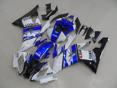 Blue Blue White ENEOS 08-16 Yamaha YZF R6 Motorcycle Fairings