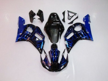 Blue Flame 98-02 Yamaha YZF R6 Motorcycle Fairings